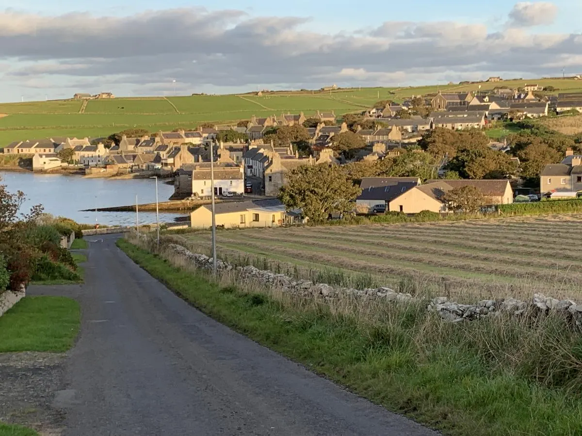 In Souls of Scapa Flow many of the characters live in St Margaret’s Hope. It is also where The Murray Arms is located.